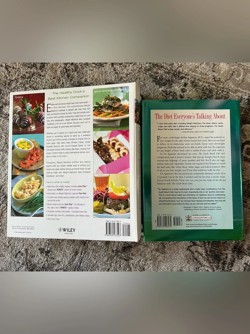 Weight Watchers Cookbook and The South Beach Diet